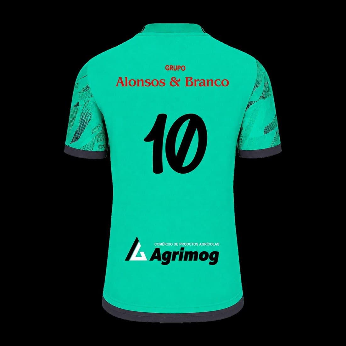 Camisola de guarda-redes do CAM, versão verde, verde, verso